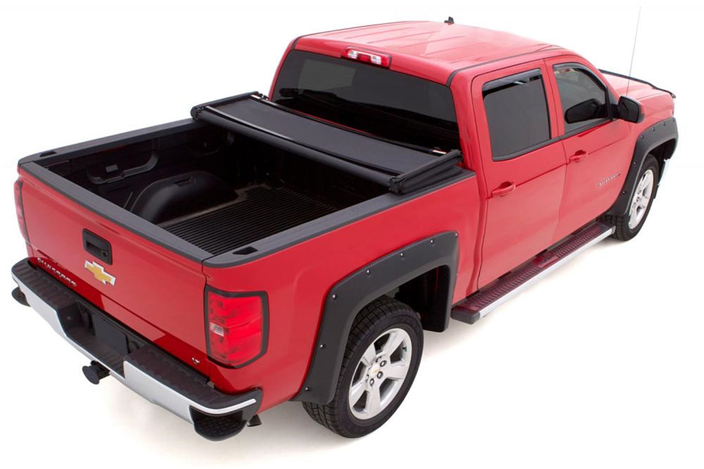 Lund 958192 Genesis Elite Tri-Fold Tonneau Fits Sierra 1500 Silverado 1500