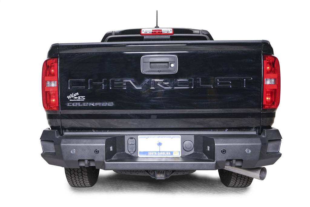 Fab Fours CC21-W3351-B Premium Rear Sensor Bumper Fits 15-22 Colorado