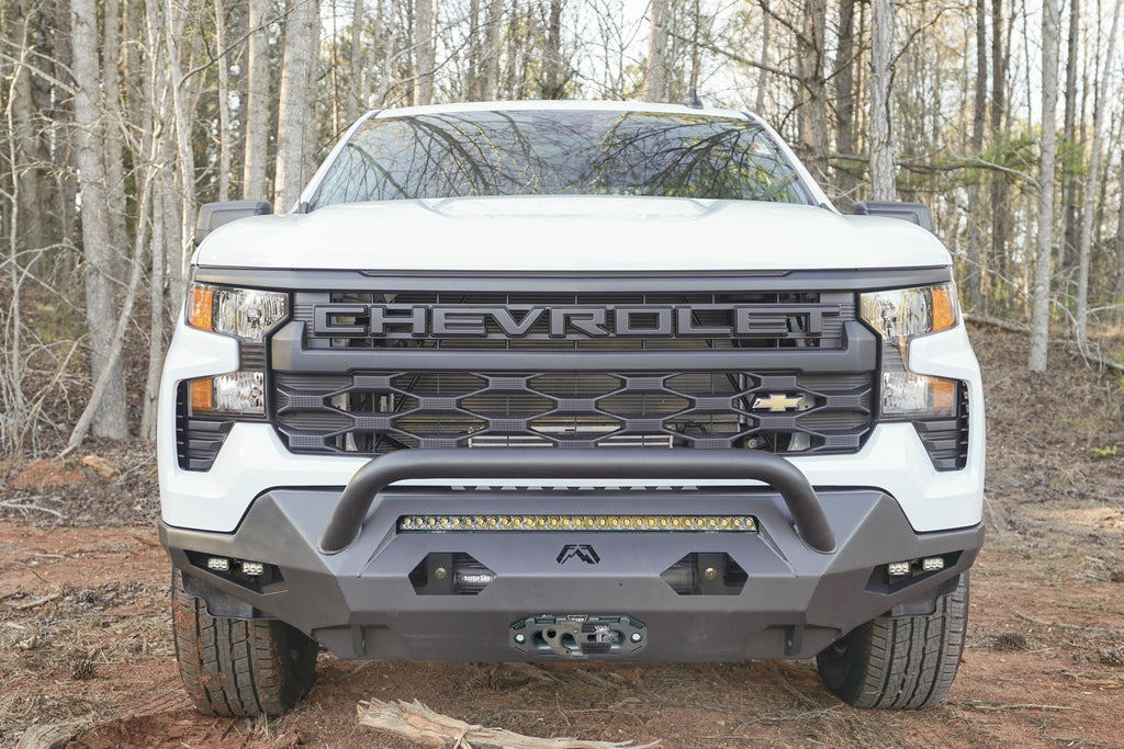 Fab Fours CS22-X5652-B Matrix Front Bumper Fits 22-24 Silverado 1500