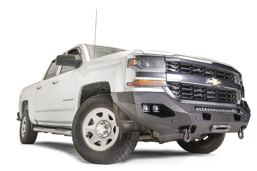 Fab Fours CS16-X4851-B Matrix Front Bumper Fits 16-18 Silverado 1500