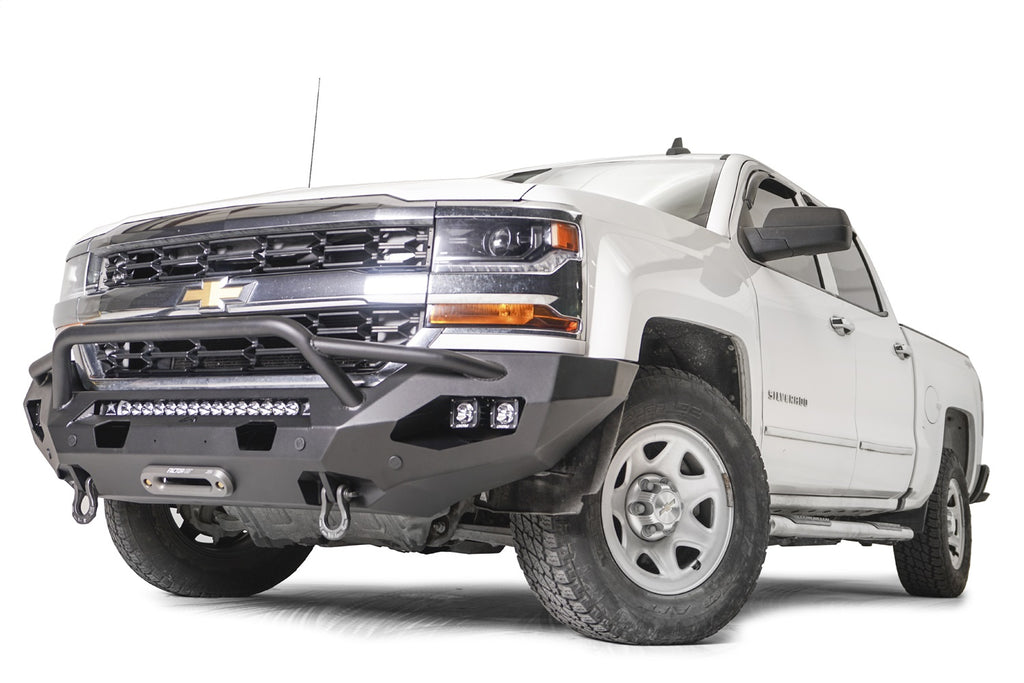 Fab Fours CS16-X4852-1 Matrix Front Bumper Fits 16-18 Silverado 1500