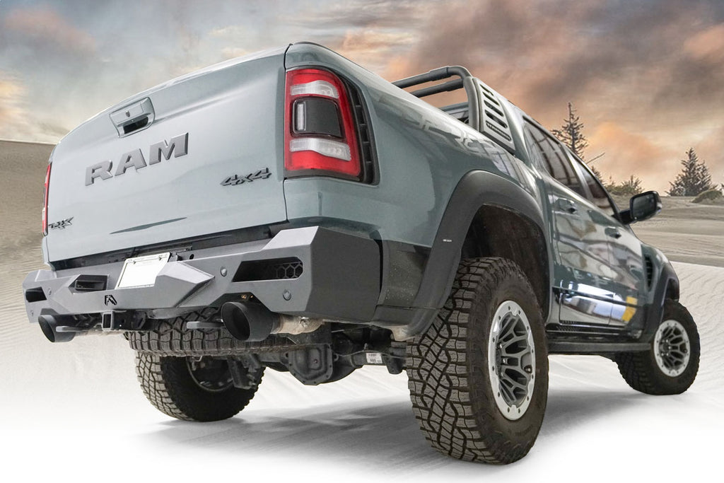 Fab Fours DX21-E4551-1 Vengeance Rear Bumper Fits 21-24 1500