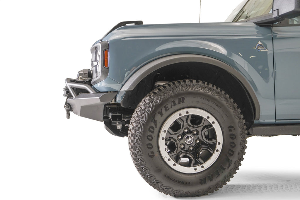 Fab Fours FB21-B5252-1 Stubby Bumper Fits 21-24 Bronco