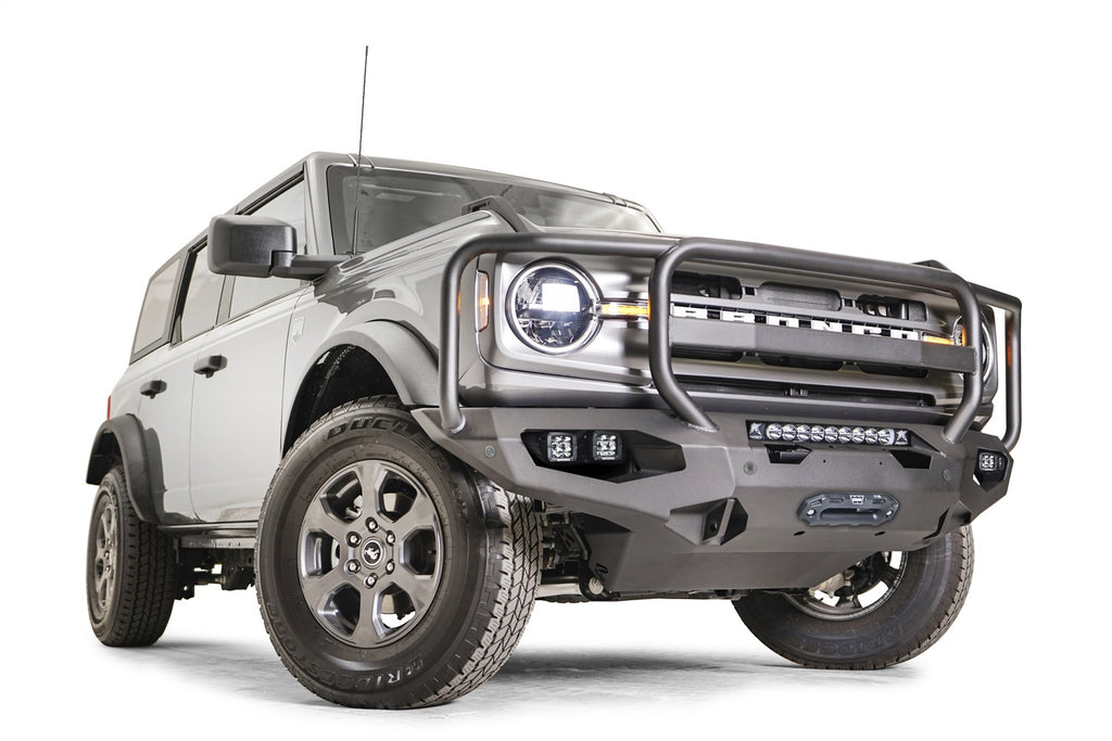 Fab Fours FB21-X5250-B Matrix Front Bumper Fits 21-24 Bronco