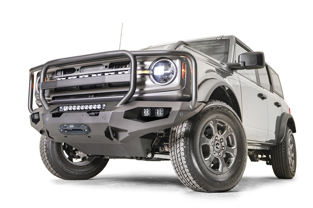 Fab Fours FB21-X5250-B Matrix Front Bumper Fits 21-24 Bronco