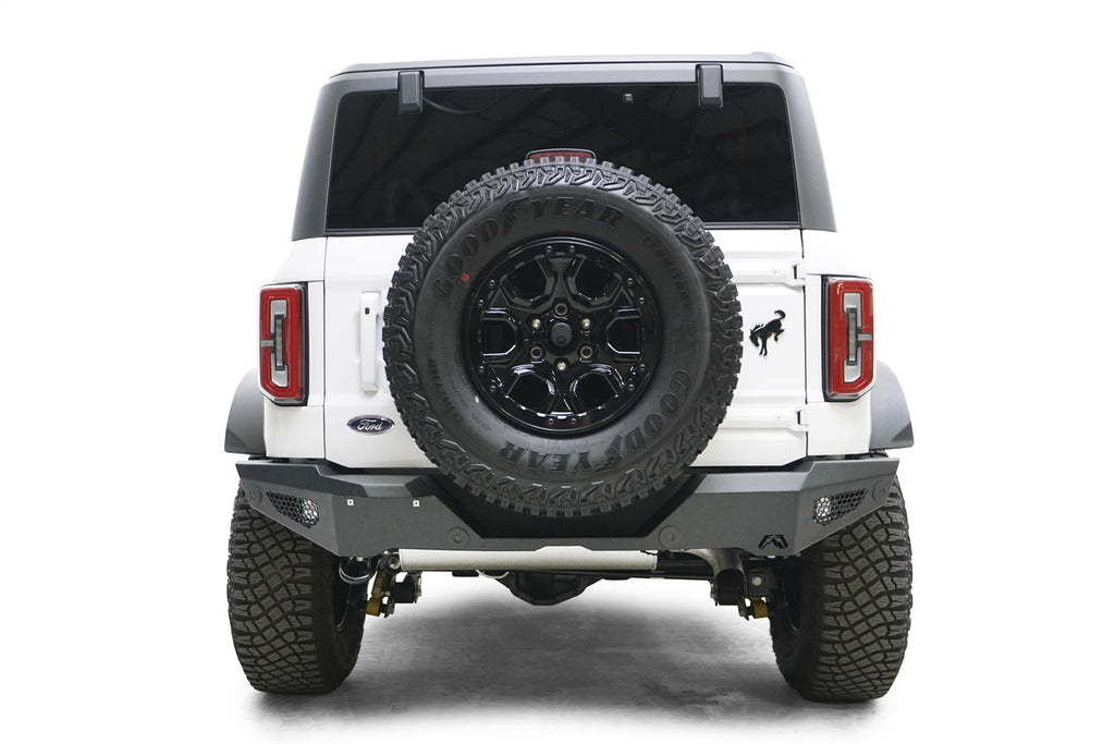 Fab Fours FB21-Y5252-B Standard Rear Bumper Fits 21-24 Bronco