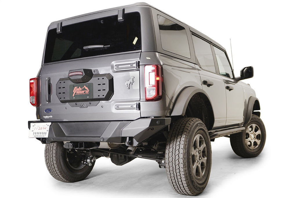 Fab Fours FB21-Z5251-B Spare Tire Delete Fits 21-24 Bronco