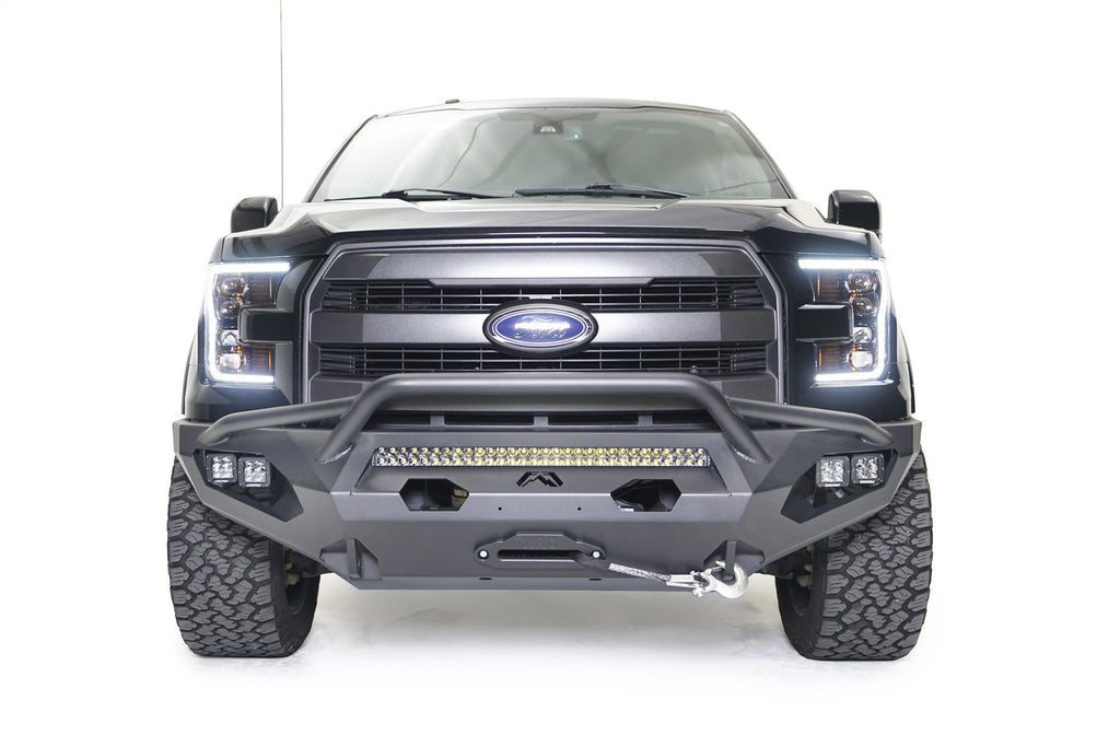 Fab Fours FF15-X3252-B Matrix Front Bumper Fits 15-17 F-150