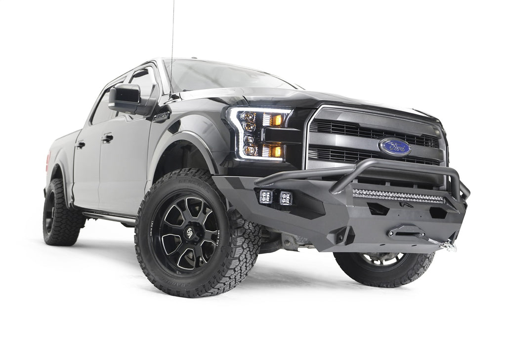 Fab Fours FF15-X3252-1 Matrix Front Bumper Fits 15-17 F-150