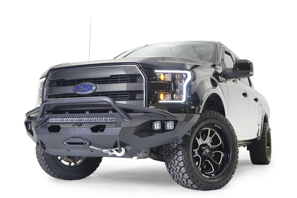 Fab Fours FF15-X3252-B Matrix Front Bumper Fits 15-17 F-150