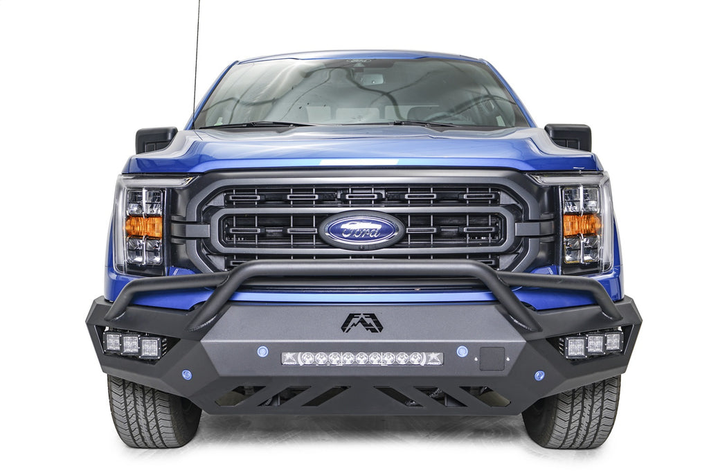 Fab Fours FF21-V5152-B Vengeance Front Bumper Fits 21-23 F-150