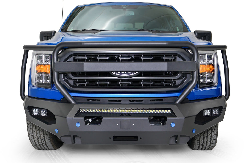 Fab Fours FF21-X4750-B Matrix Front Bumper Fits 21-23 F-150