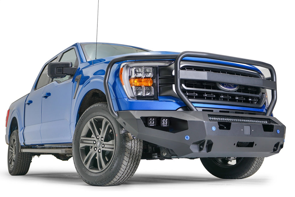 Fab Fours FF21-X4750-B Matrix Front Bumper Fits 21-23 F-150