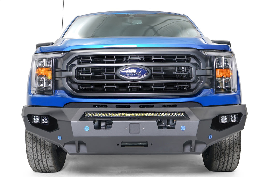 Fab Fours FF21-X4751-B Matrix Front Bumper Fits 21-23 F-150