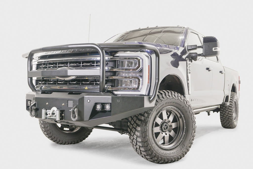 Fab Fours FS23-A5950-B Premium Winch Front Bumper