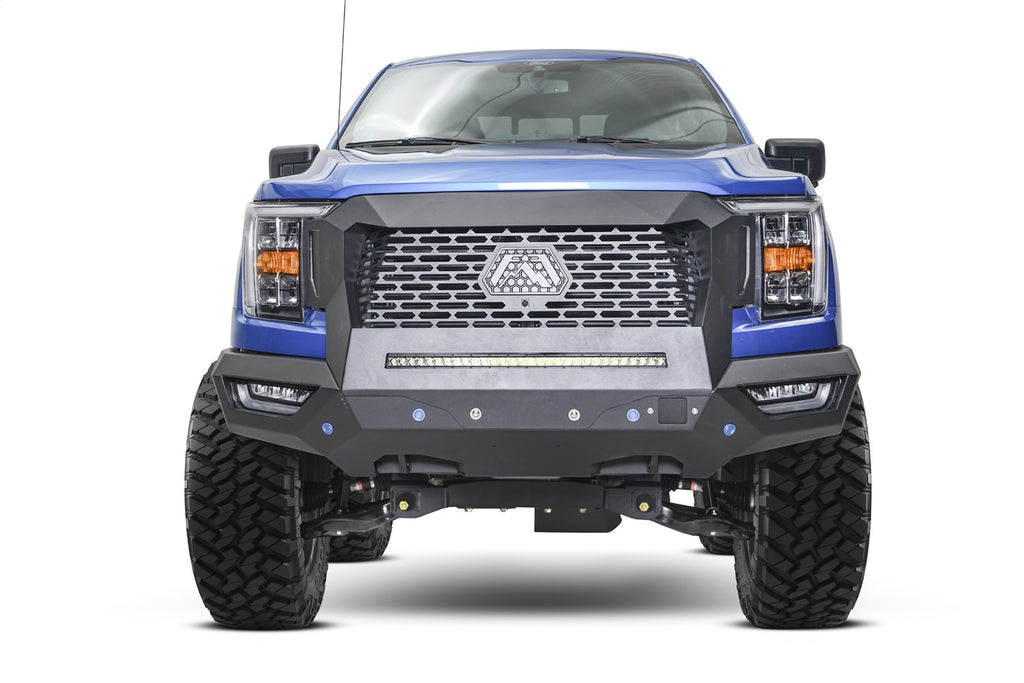 Fab Fours GR5000-B Grumper Front Bumper And Grille Fits 21-24 F-150