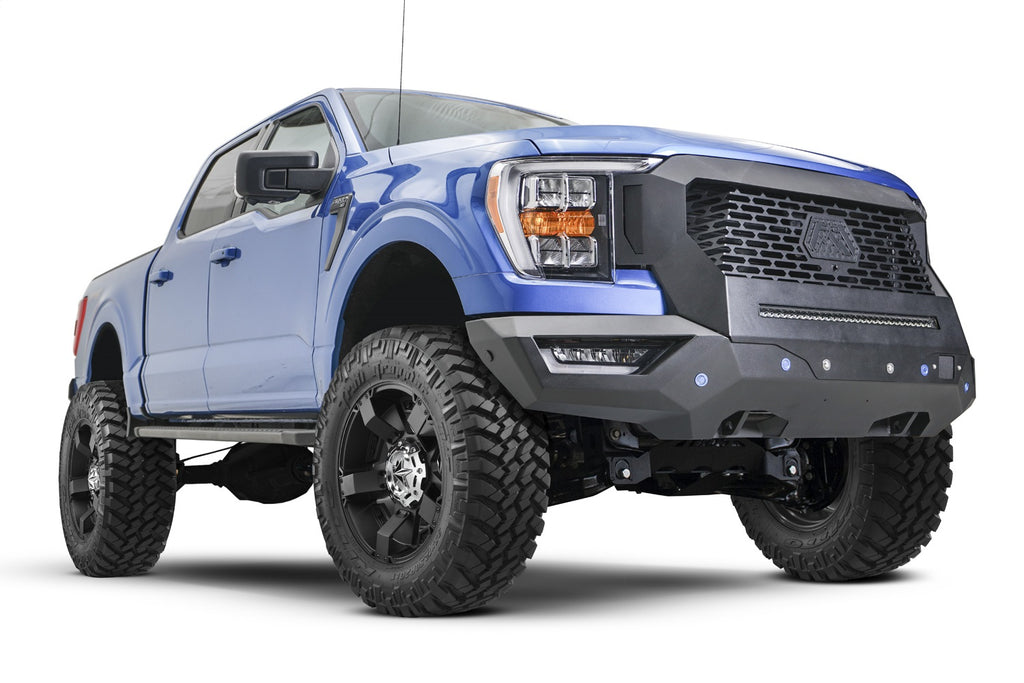 Fab Fours GR5000-B Grumper Front Bumper And Grille Fits 21-24 F-150