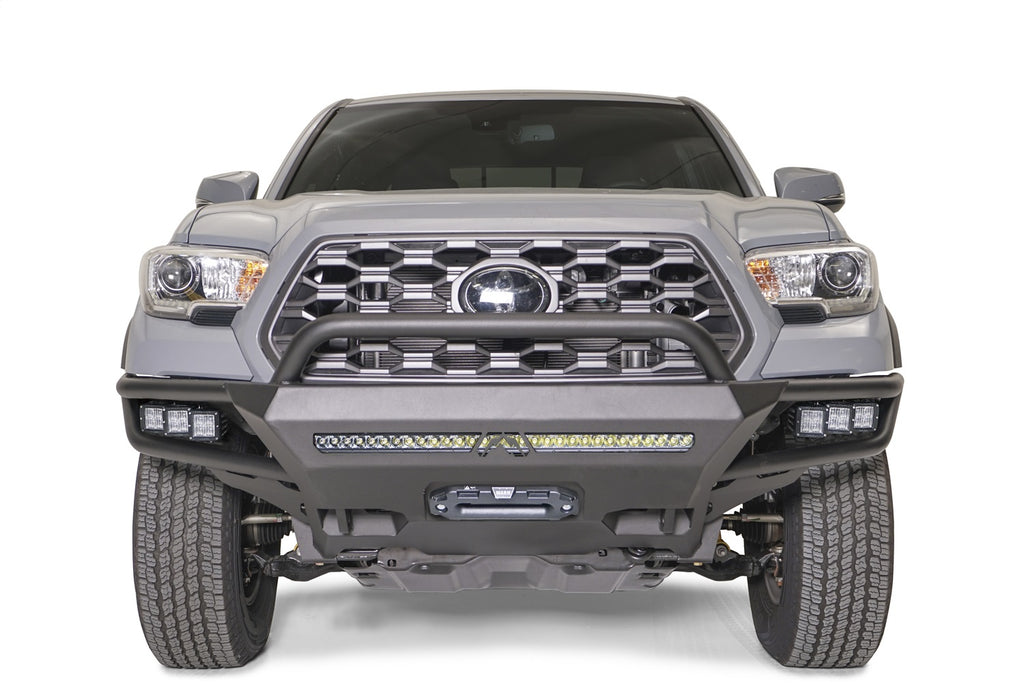 Fab Fours TB16-02-B Winch Front Bumper Fits 16-23 Tacoma