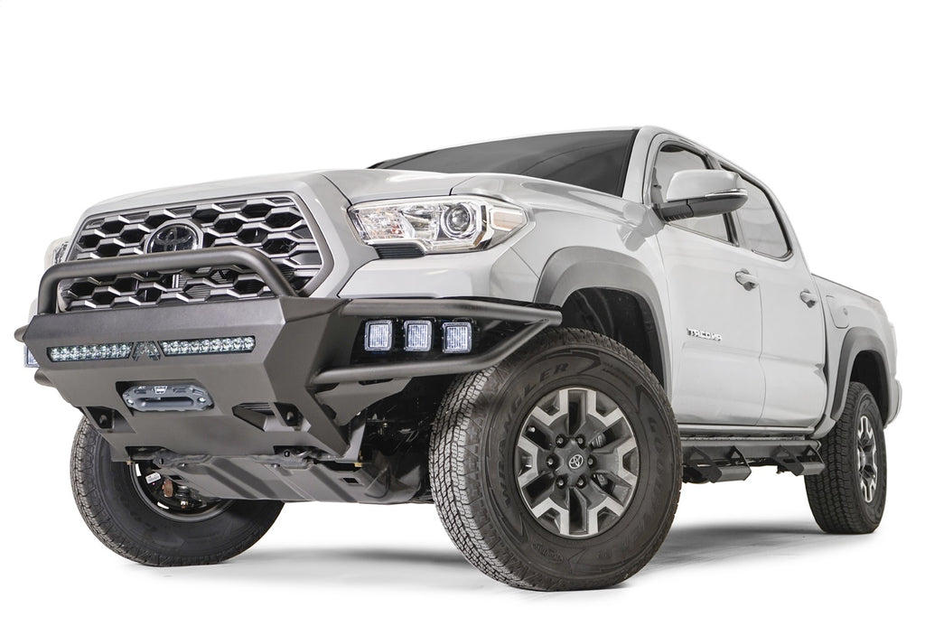 Fab Fours TB16-02-B Winch Front Bumper Fits 16-23 Tacoma
