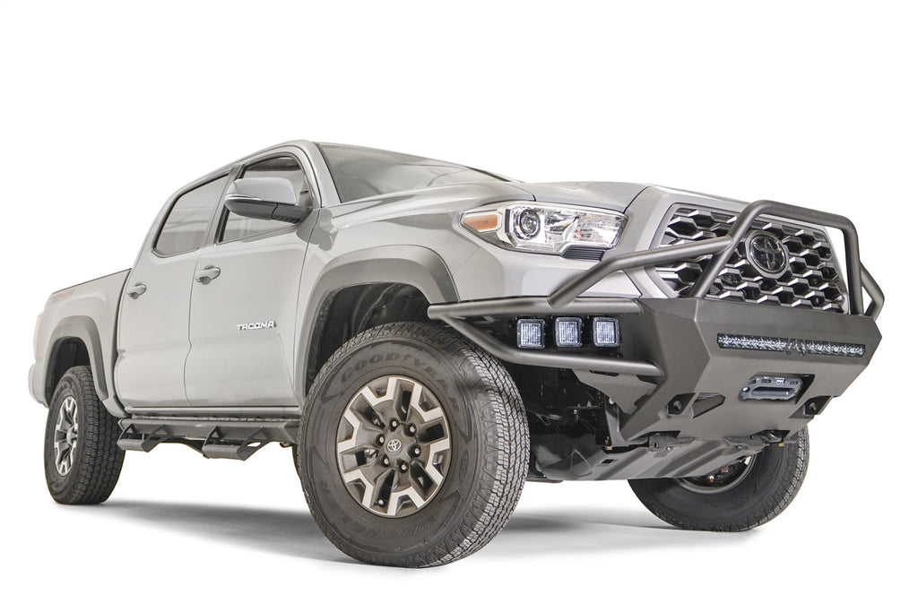 Fab Fours TB16-03-B Winch Front Bumper Fits 16-23 Tacoma