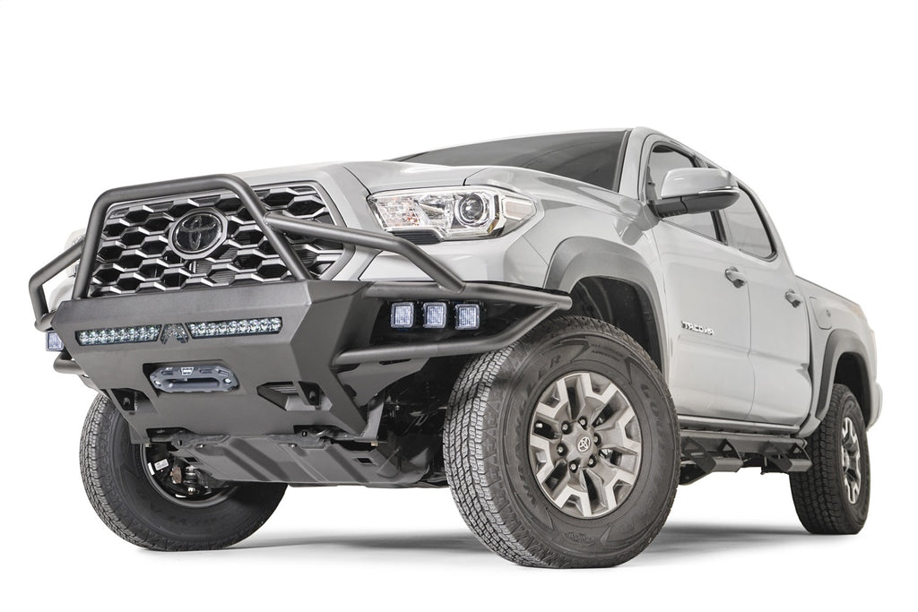 Fab Fours TB16-03-B Winch Front Bumper Fits 16-23 Tacoma