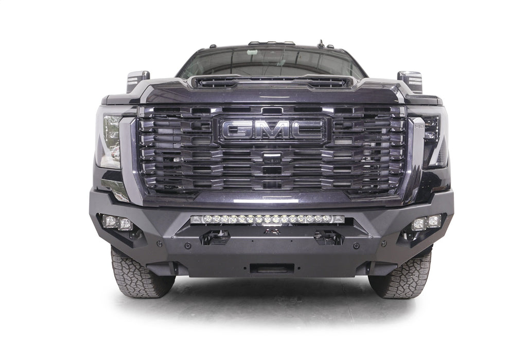 Fab Fours GM24-X6251-1 Matrix Front Bumper Fits 24 Sierra 2500 HD Sierra 3500 HD