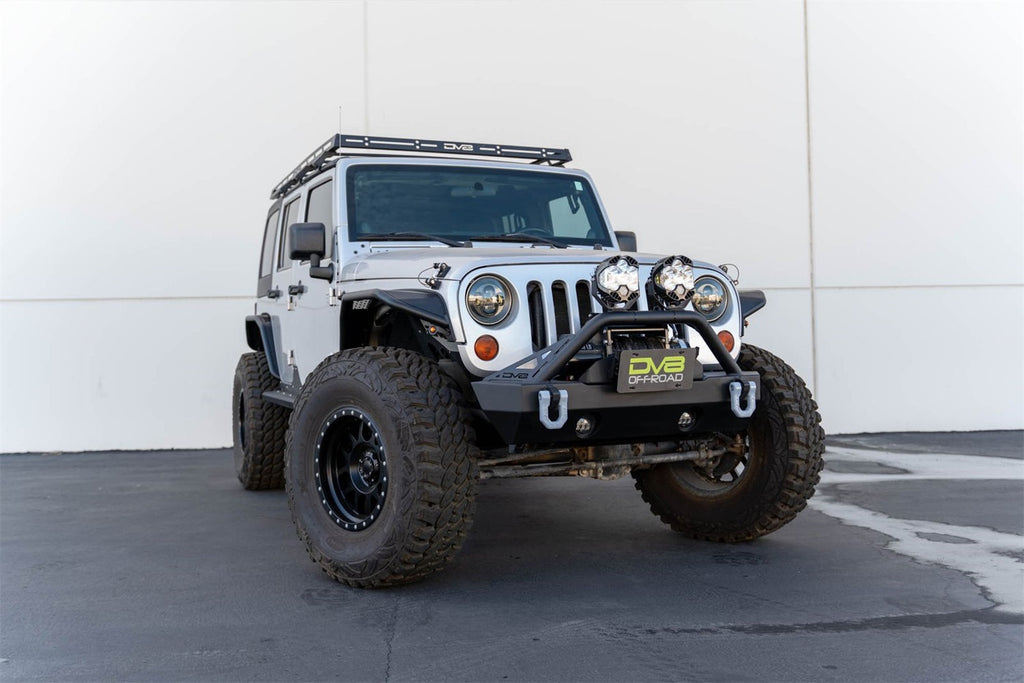 DV8 Offroad LPBM-02 Fairlead Mounted Flip-Up License Plate Bracket