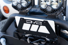 Load image into Gallery viewer, DV8 Offroad LPBM-02 Fairlead Mounted Flip-Up License Plate Bracket