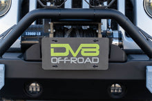 Load image into Gallery viewer, DV8 Offroad LPBM-02 Fairlead Mounted Flip-Up License Plate Bracket