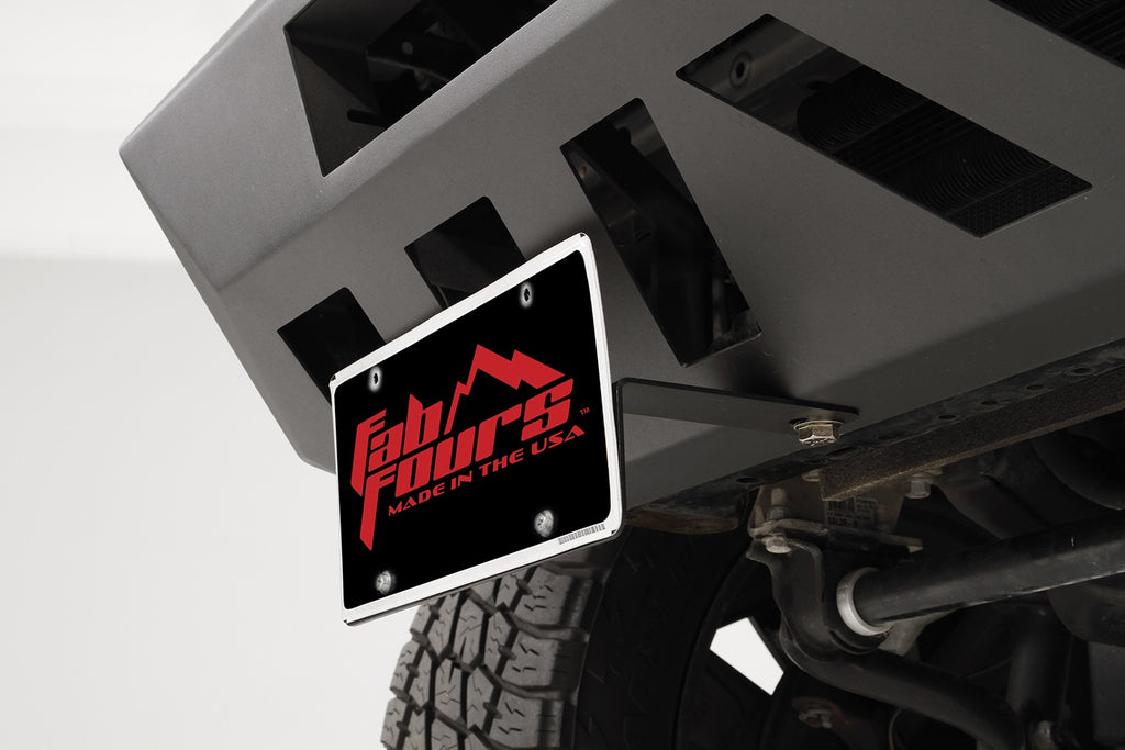 Fab Fours M2250-B Vengeance Front License Plate Bracket