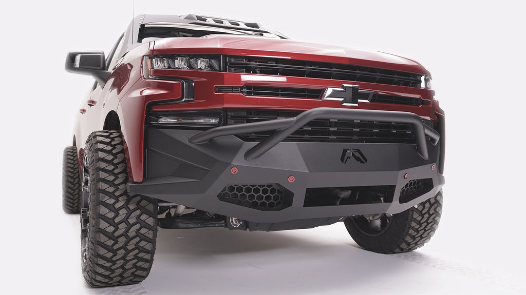 Fab Fours M4750-B Vengeance Side Light Mesh Insert Cover Fits 19 Silverado 1500