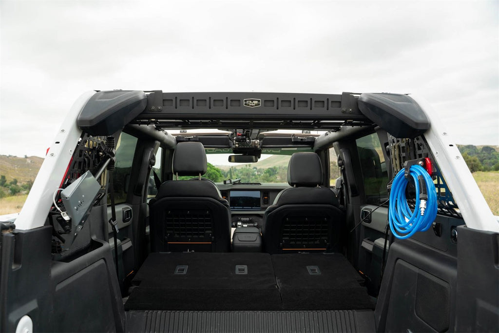 DV8 Offroad MPBR-08 Pocketed Rear Window Molle Panels Fits 21-24 Bronco