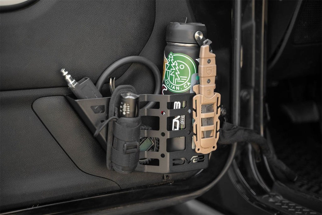 DV8 Offroad MPJK-05 Door Pocket Molle Panels Fits 11-18 Wrangler (JK)