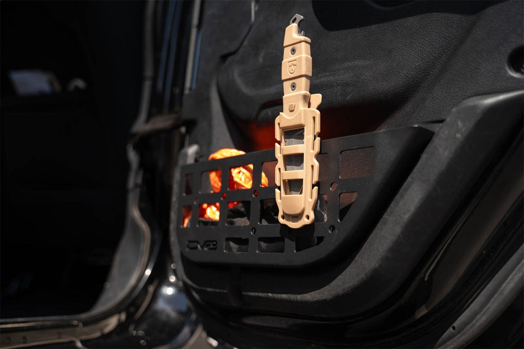 DV8 Offroad MPJL-08 Slim Door Molle Pockets Fits 18-25 Wrangler (JL)