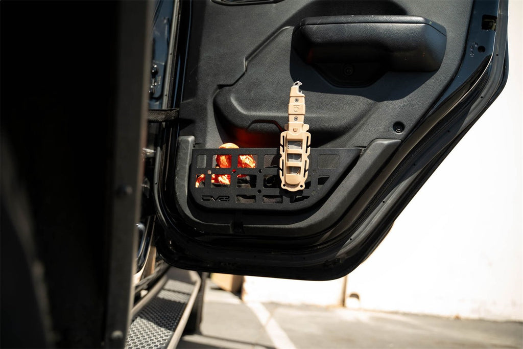 DV8 Offroad MPJL-08 Slim Door Molle Pockets Fits 18-25 Wrangler (JL)