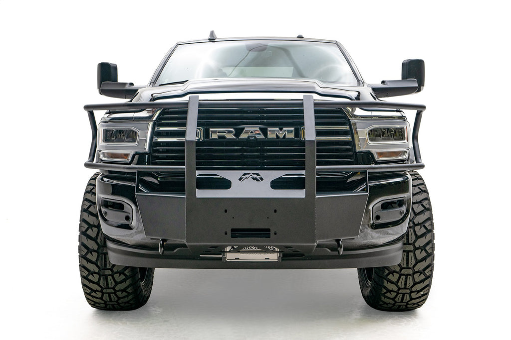 Fab Fours DR19-N4470-1 Winch Mount Fits 19-24 2500 3500