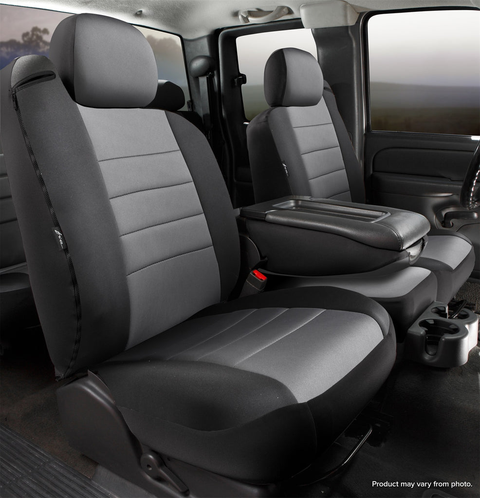 Fia NP97-17 GRAY Neo Neoprene Custom Fit Truck Seat Covers