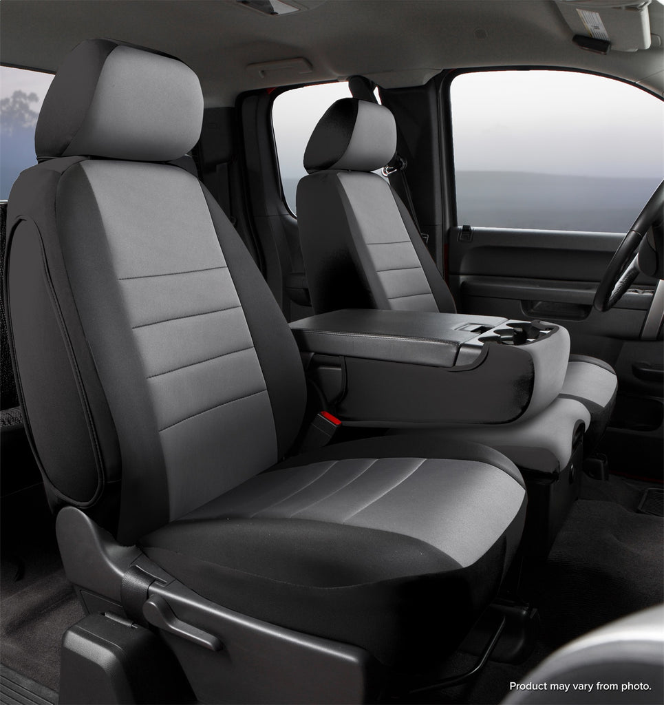 Fia NP99-24 GRAY Neo Neoprene Custom Fit Truck Seat Covers