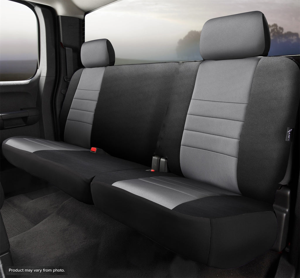 Fia NP92-15 GRAY Neo Neoprene Custom Fit Truck Seat Covers