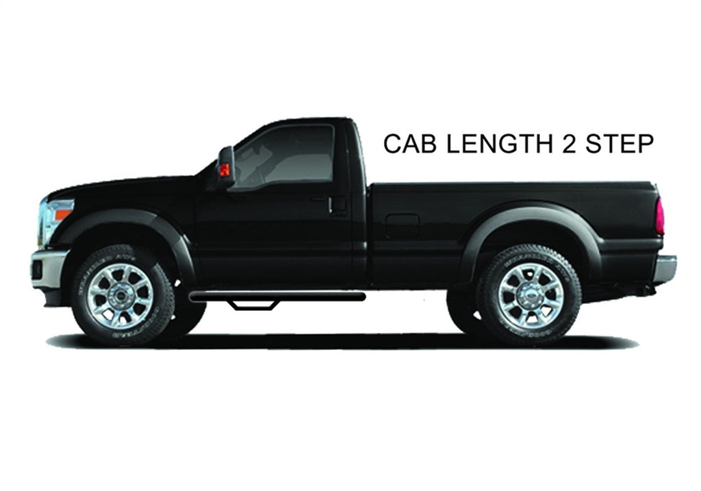 N-Fab F9946RC-TX Cab Length Nerf Step Bar Fits 99-16 F-250 F-350 Super Duty