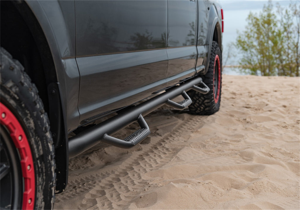 N-Fab F99115CC-6-TX Wheel To Wheel Nerf Step Bar w/Bed Access