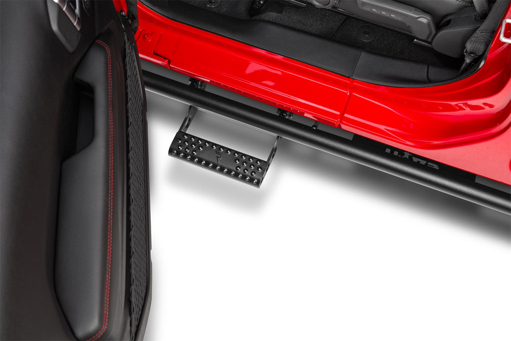 N-Fab J184RKRS4 RKR Cab Length Step System Fits Wrangler (JK) Wrangler (JL)