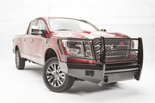 Load image into Gallery viewer, Fab Fours NT16-K3760-1 Black Steel Front Bumper Fits 16-20 TITAN XD