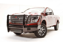 Load image into Gallery viewer, Fab Fours NT16-K3760-1 Black Steel Front Bumper Fits 16-20 TITAN XD