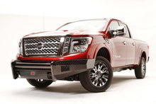 Load image into Gallery viewer, Fab Fours NT16-K3761-1 Black Steel Front Bumper Fits 16-20 TITAN XD