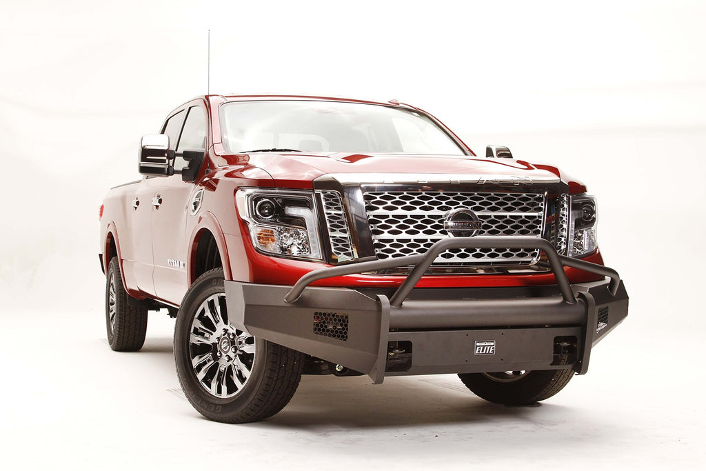 Fab Fours NT16-R3762-1 Elite Front Bumper Fits 16-20 TITAN TITAN XD