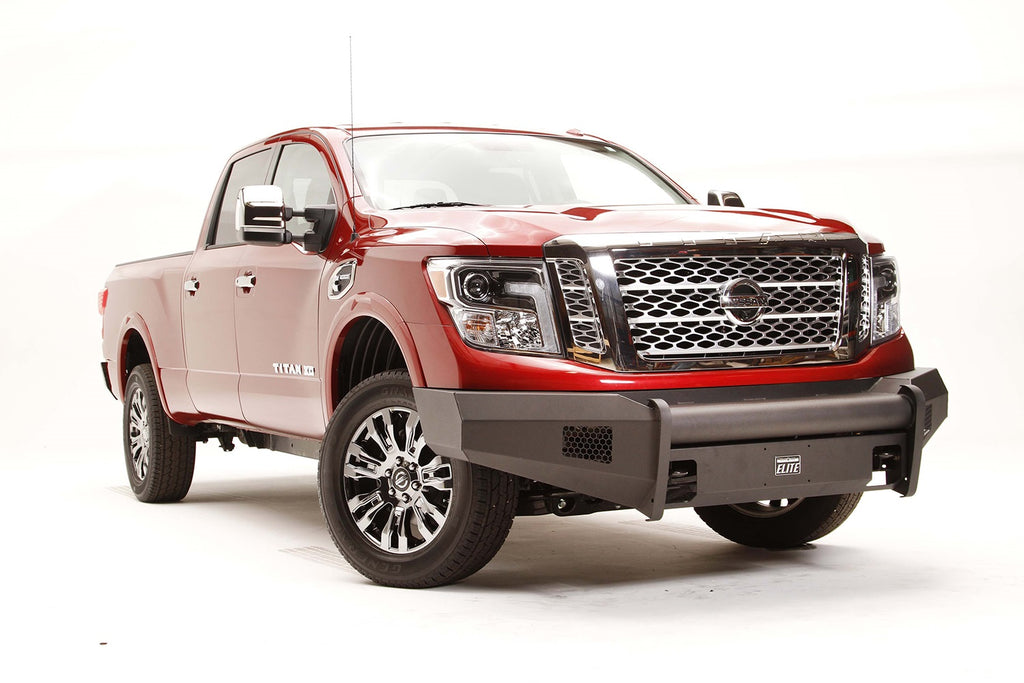 Fab Fours NT16-R3762-1 Elite Front Bumper Fits 16-20 TITAN TITAN XD