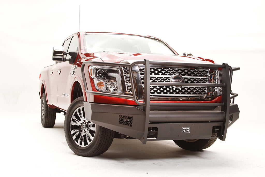 Fab Fours NT16-R3762-1 Elite Front Bumper Fits 16-20 TITAN TITAN XD