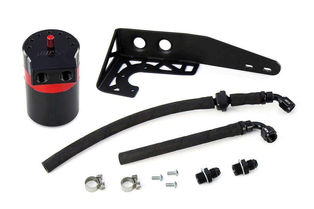 HPS OCC-001 Black Oil Catch Can Fits 18-22 Accord 2.0L Turbo