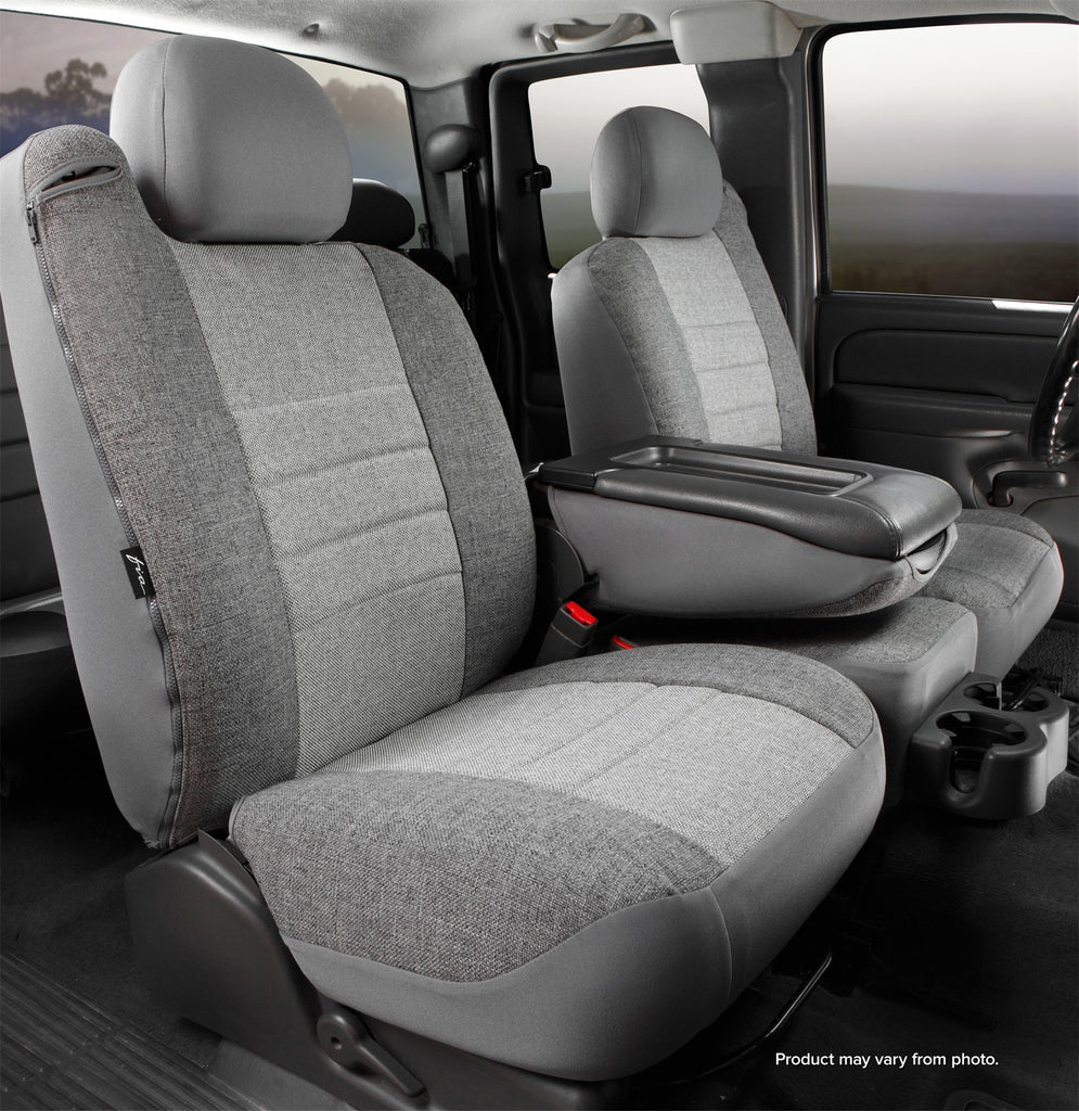 Fia OE39-5 GRAY OE Custom Seat Cover Fits 98-02 Ram 1500 Ram 2500 Ram 3500